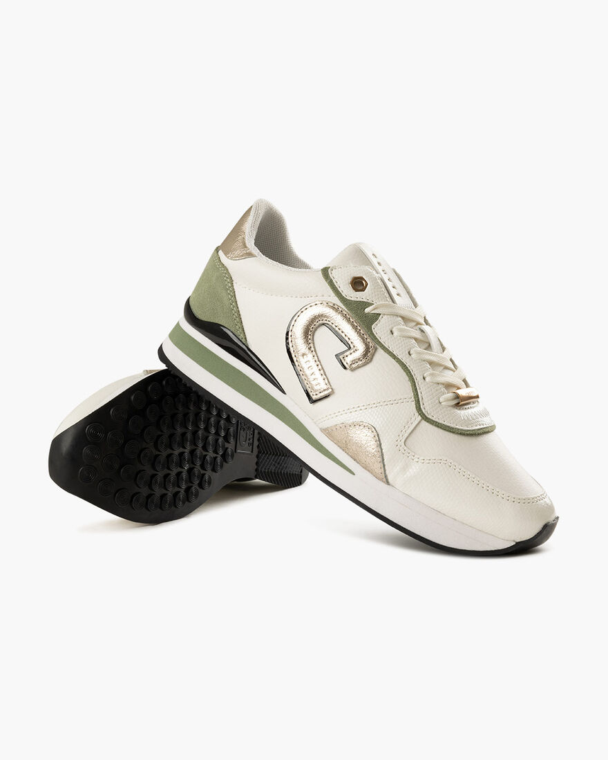Parkrunner Lux - Suede/Mesh/Tumbled, Green/White, hi-res