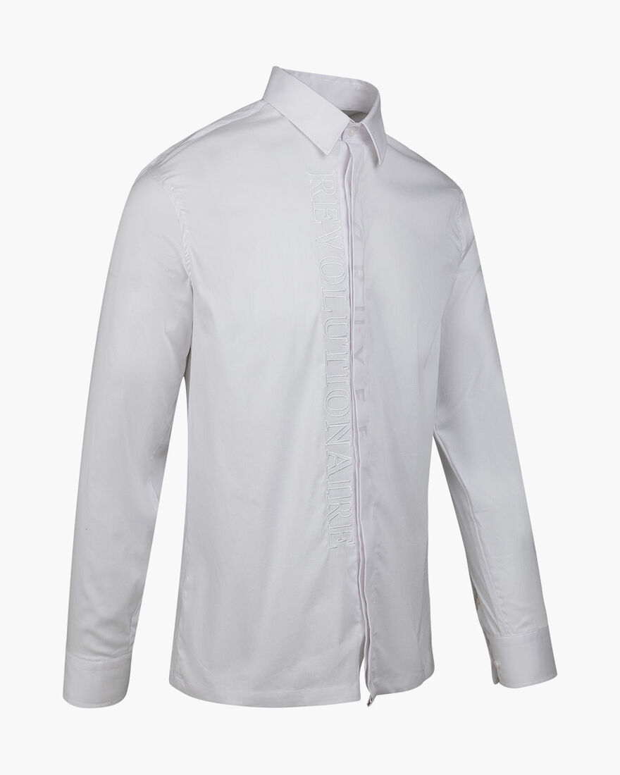 Jiron Shirt  - Cotton / Elastane, White, hi-res