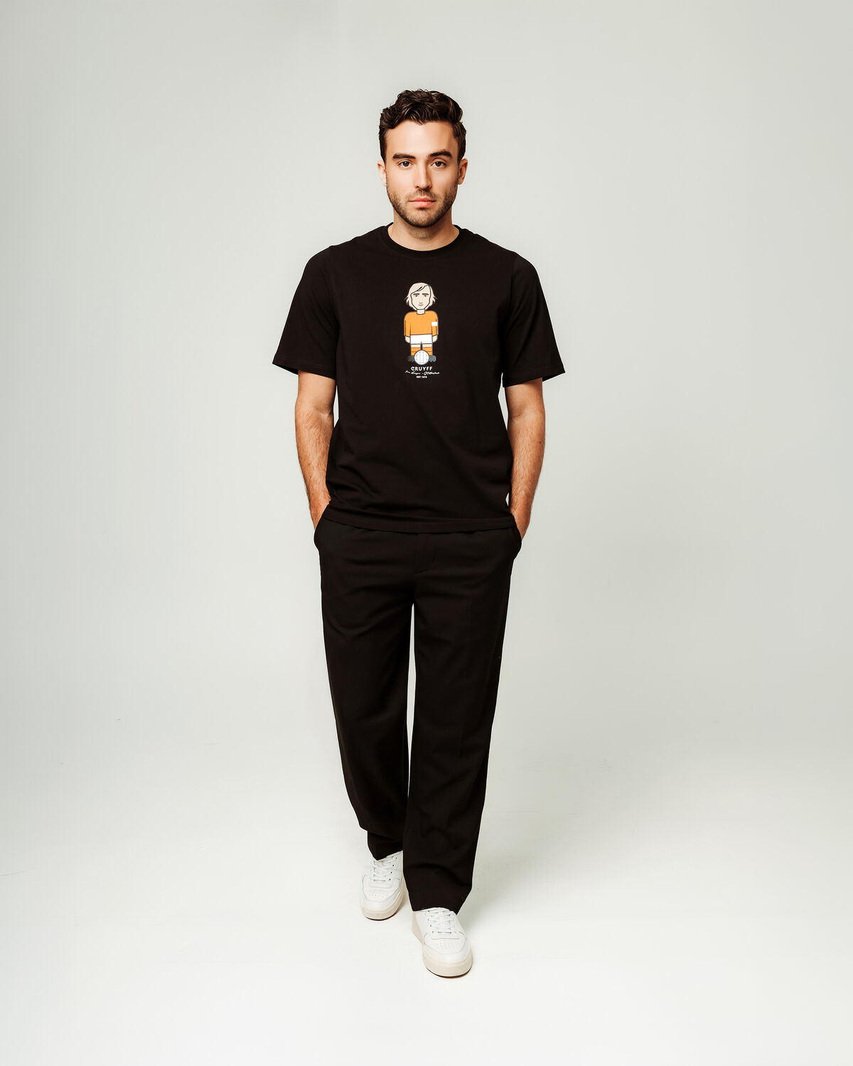 Avatar Tee, Black/Orange, hi-res