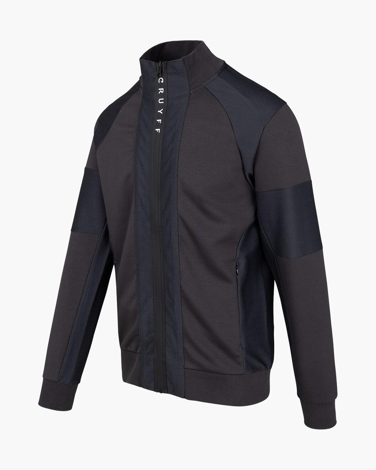 Etherio Track Top, Charcoal Grey, hi-res