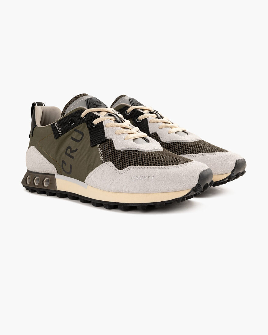 Superbia Hex - Crepe Nylon/Hairy Suede, Dark green, hi-res