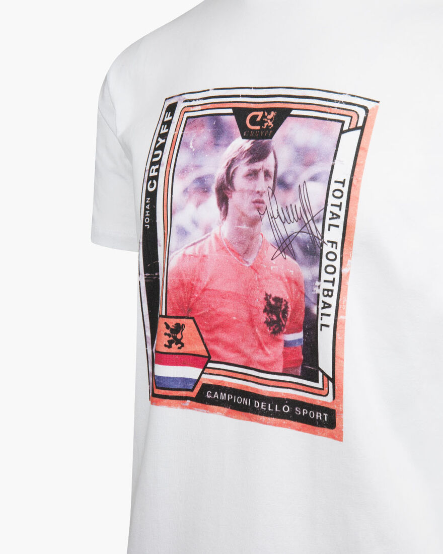 Cruyff Memorial  Tee NL, White, hi-res