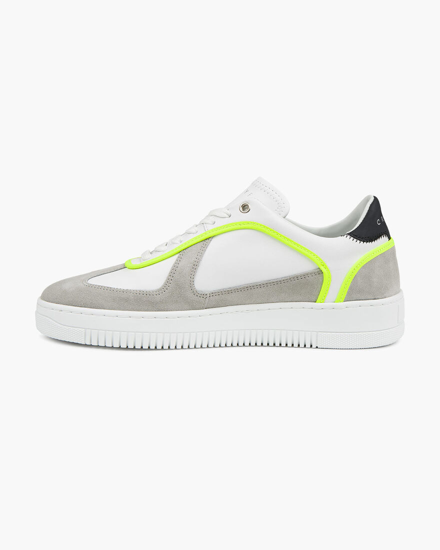 Cristallo - White/Grey - Nappa/Sciarada Suede, White, hi-res