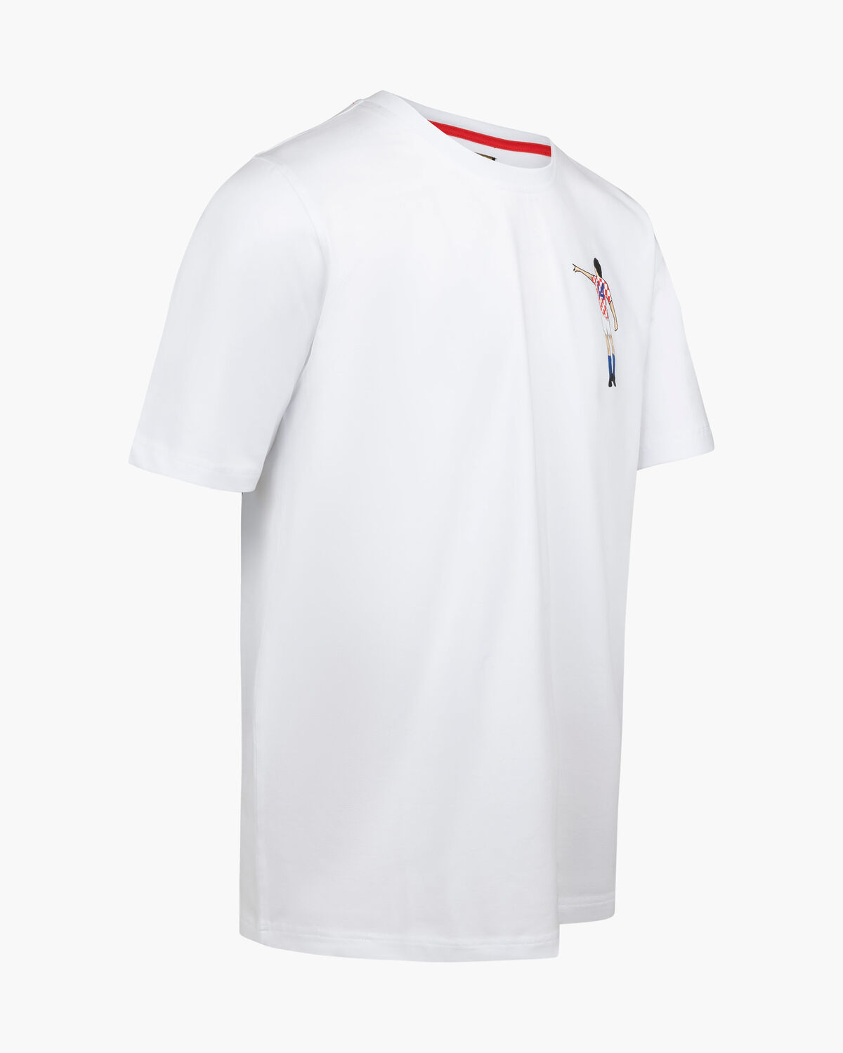 Dos Rayas Graphic Tee, White/Red, hi-res