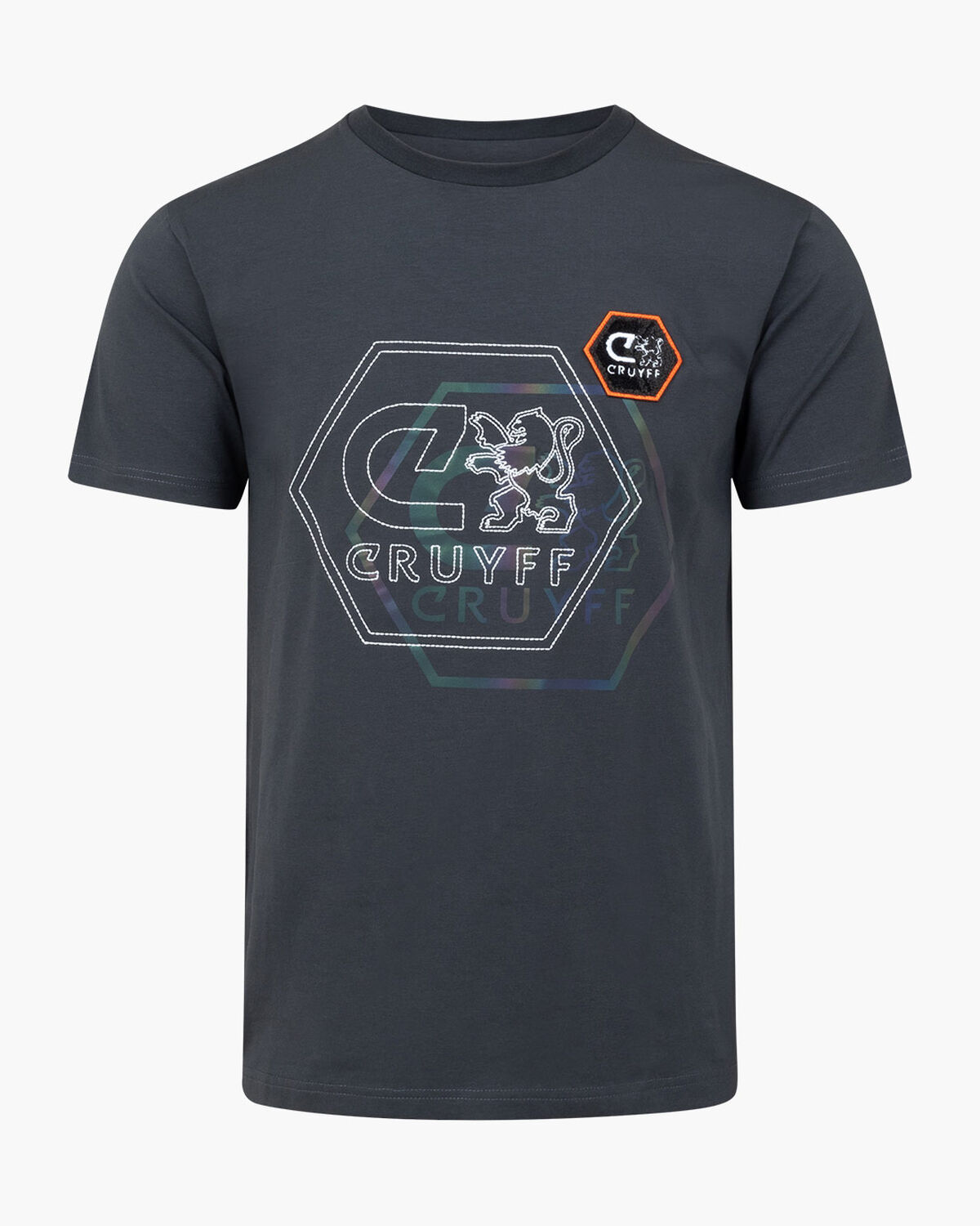 Sanser Tee, Charcoal Grey, hi-res