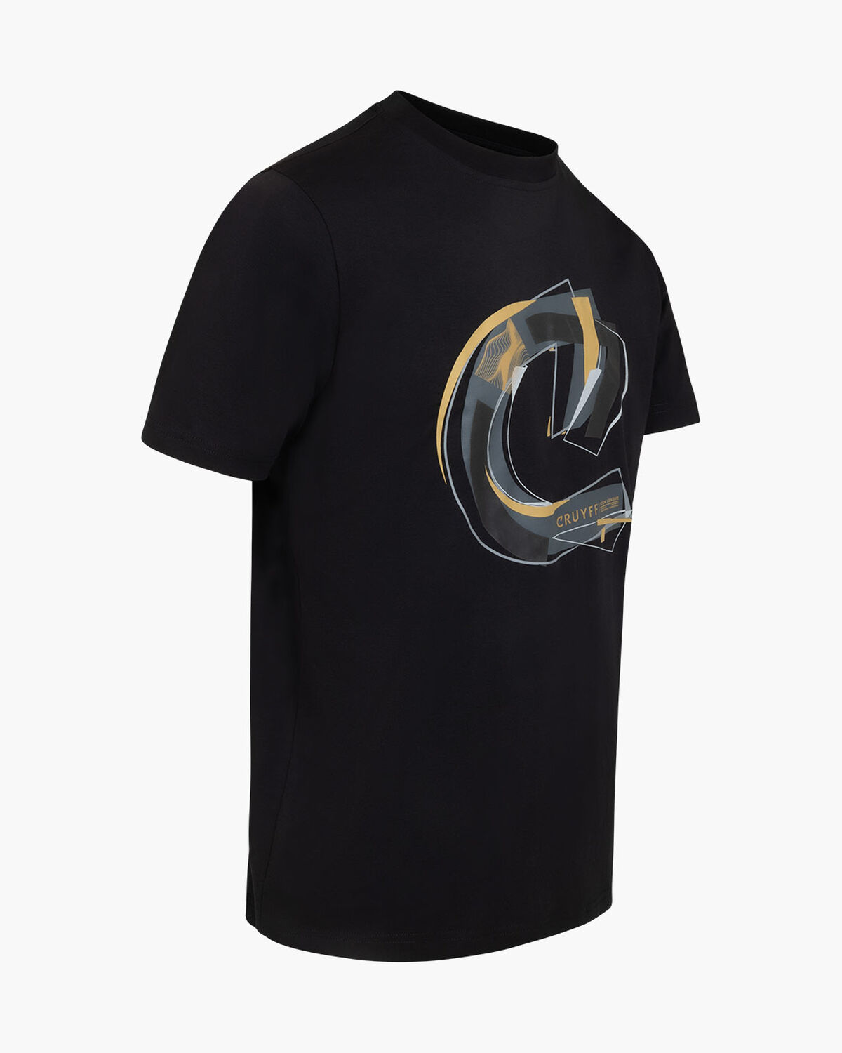 C-Tee, Black/Gold, hi-res