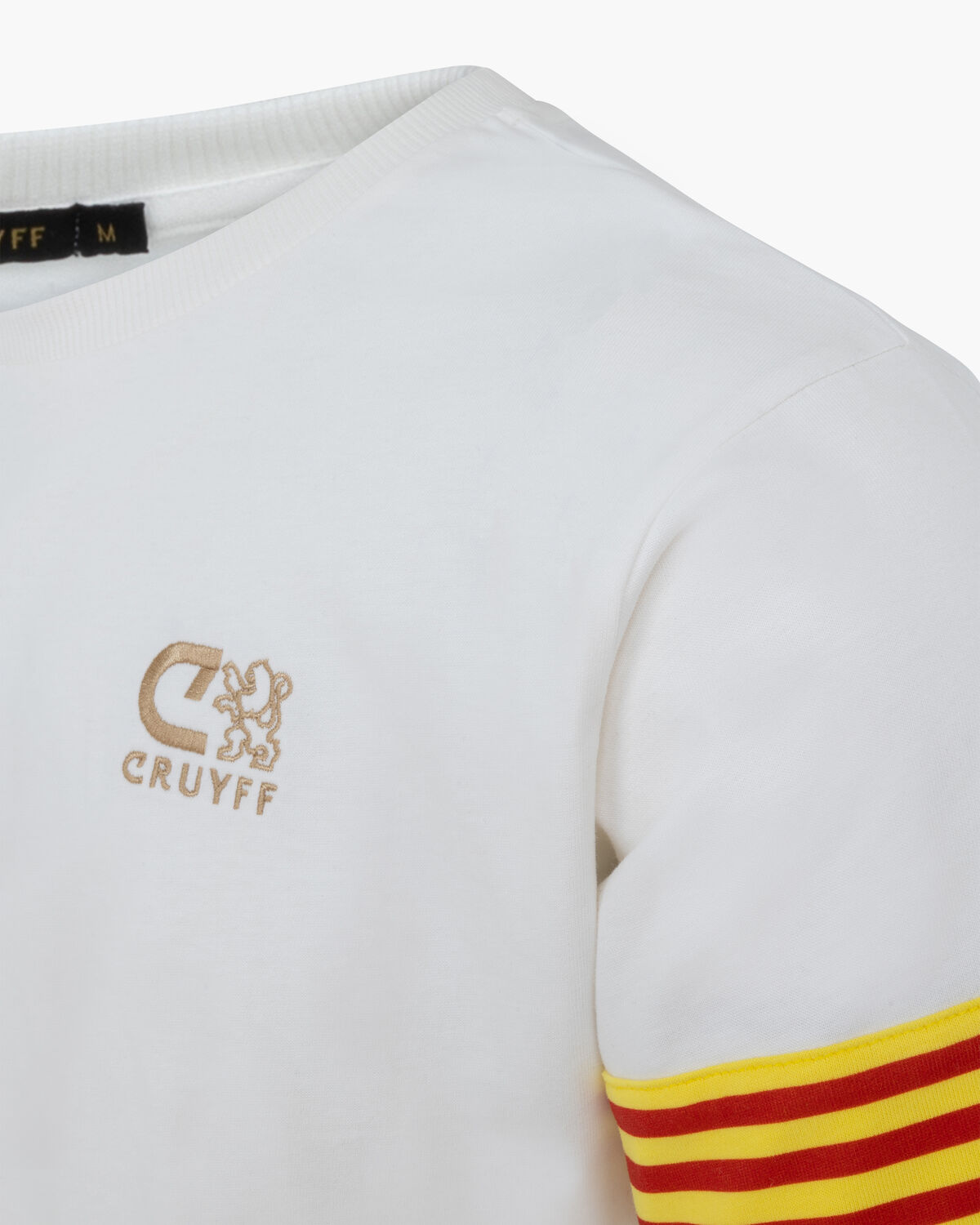 Cruyff Legacy - 70's Retro Tee, White, hi-res