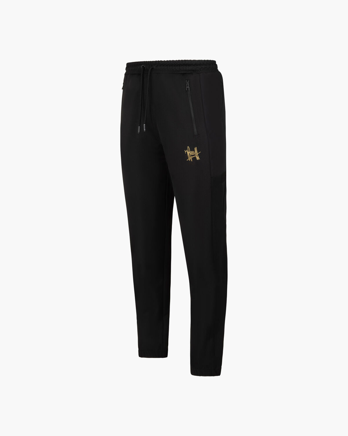 Perez Trackpants, Black/Gold, hi-res