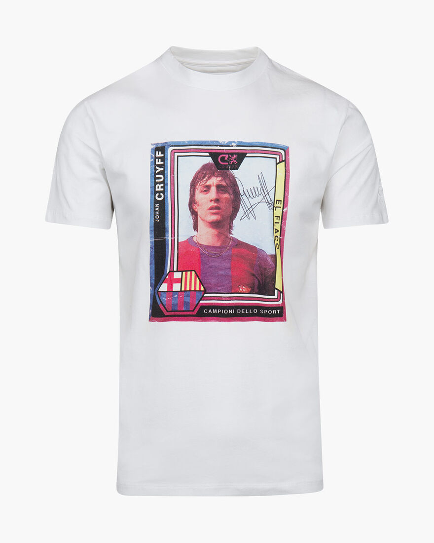 Cruyff Memorial  Tee BCN, White, hi-res