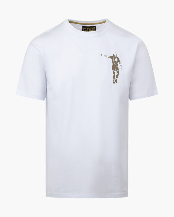 Dos Rayas Print Tee