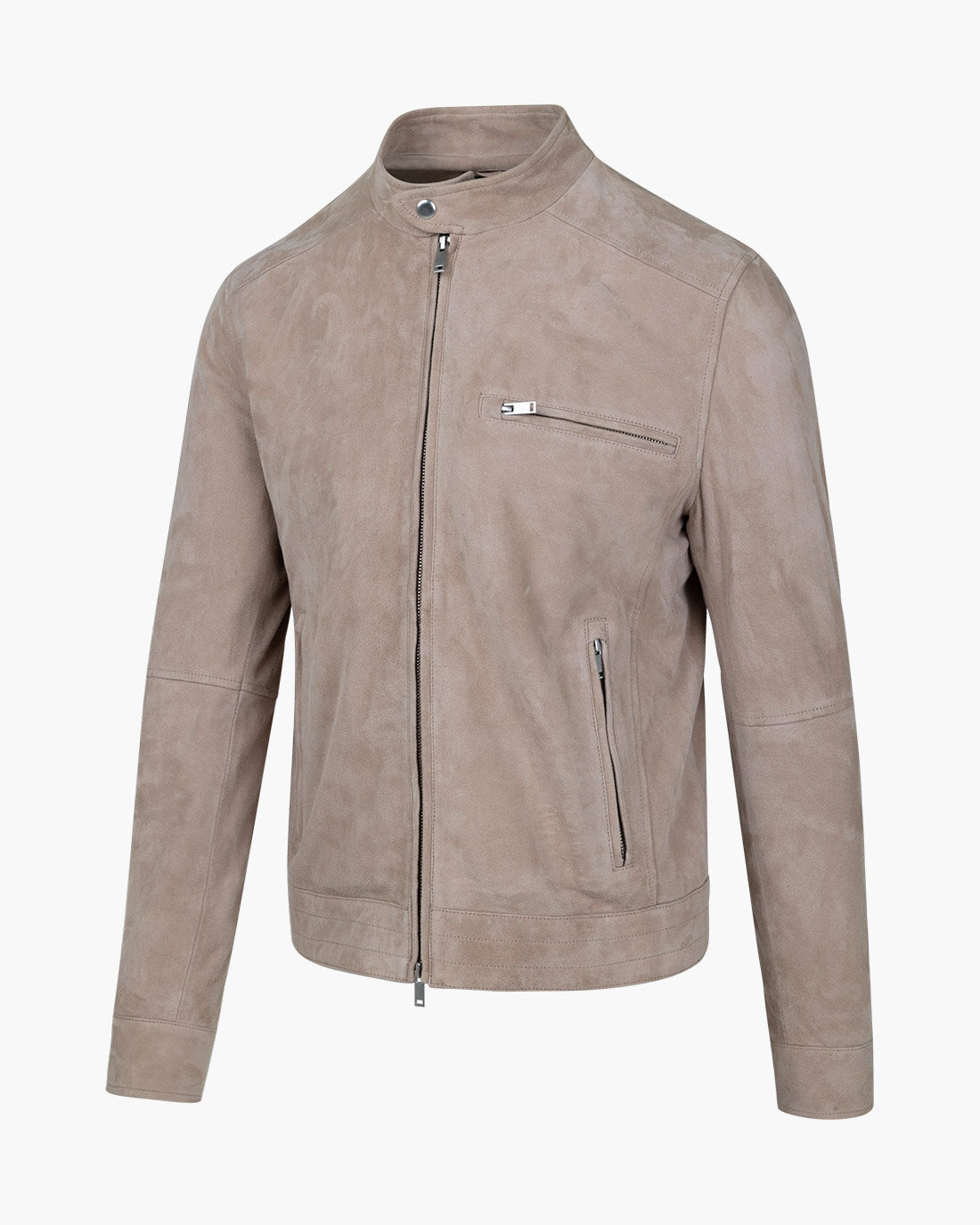 Suede biker jacket men discount