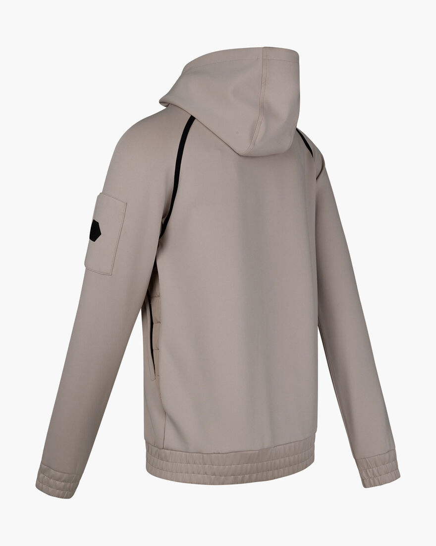 Moniro Track Top, Sand/Yellow, hi-res