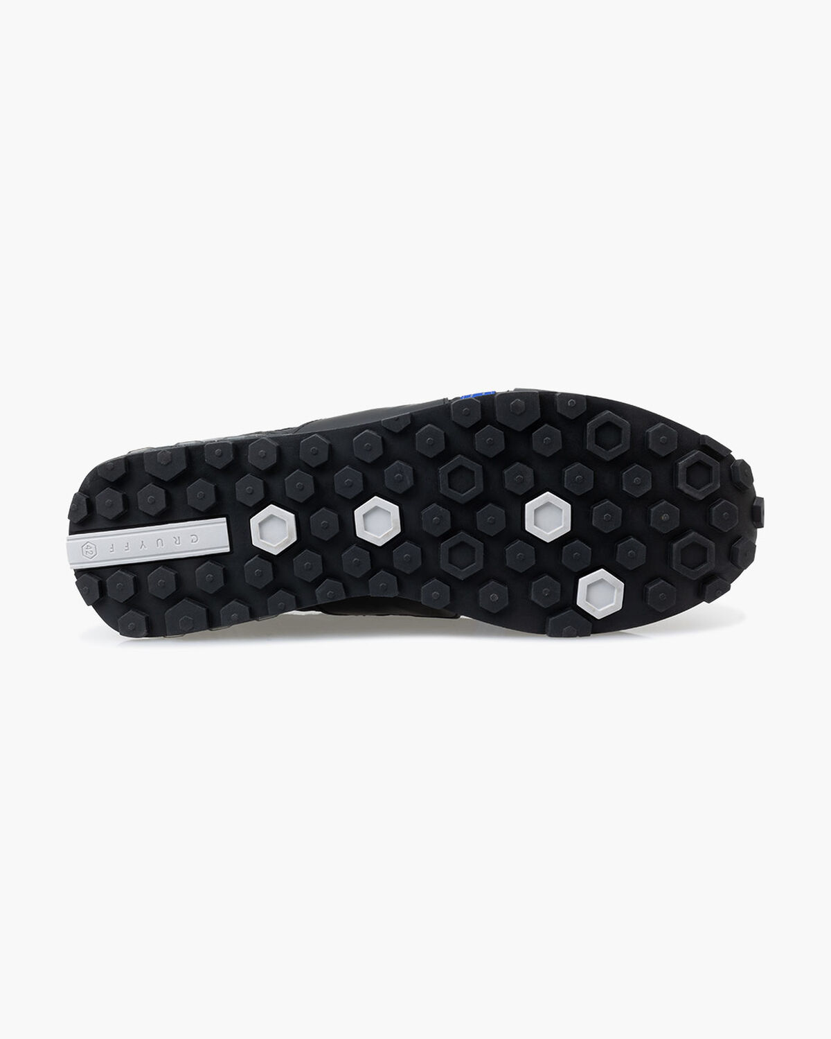 Inter Lace // Montserrat, Black/Blue, hi-res