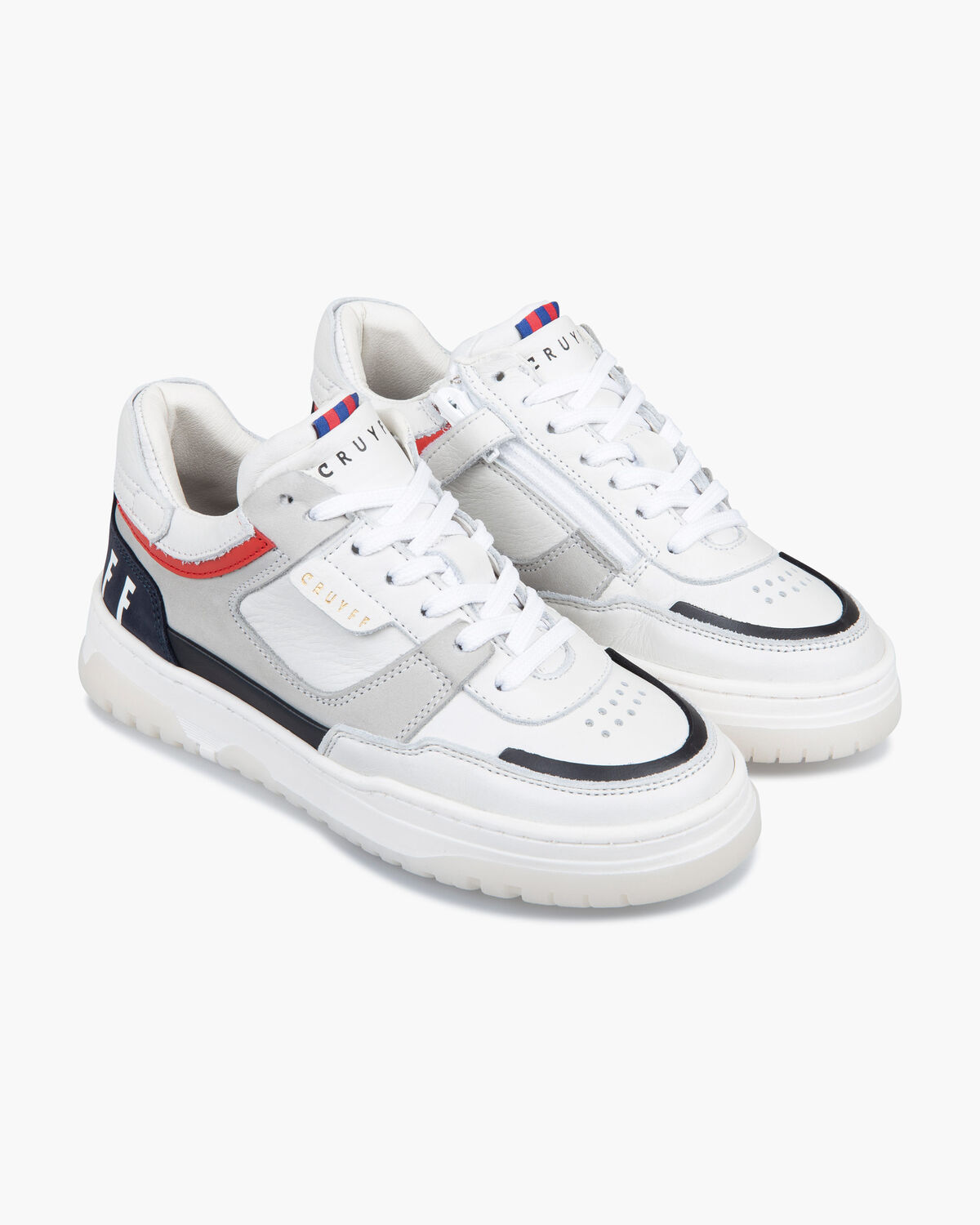 Nemes Mid, White/Grey, hi-res