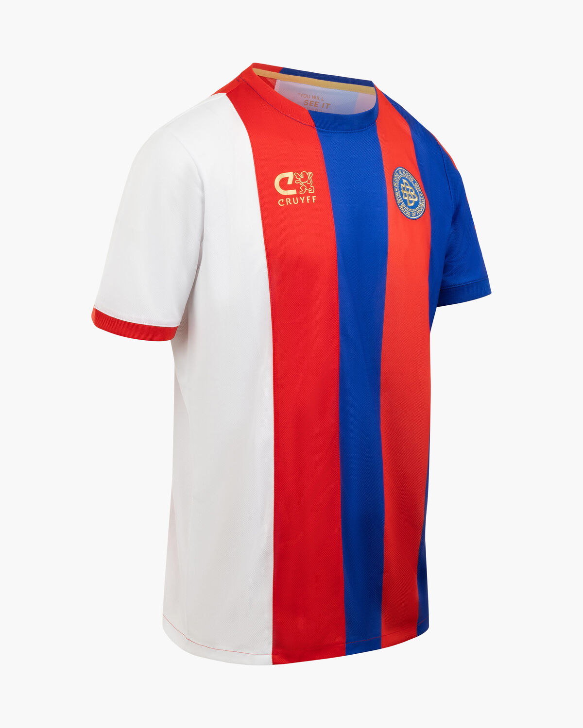 Cruyff Bibo - El Flaco Shirt, White/Red, hi-res