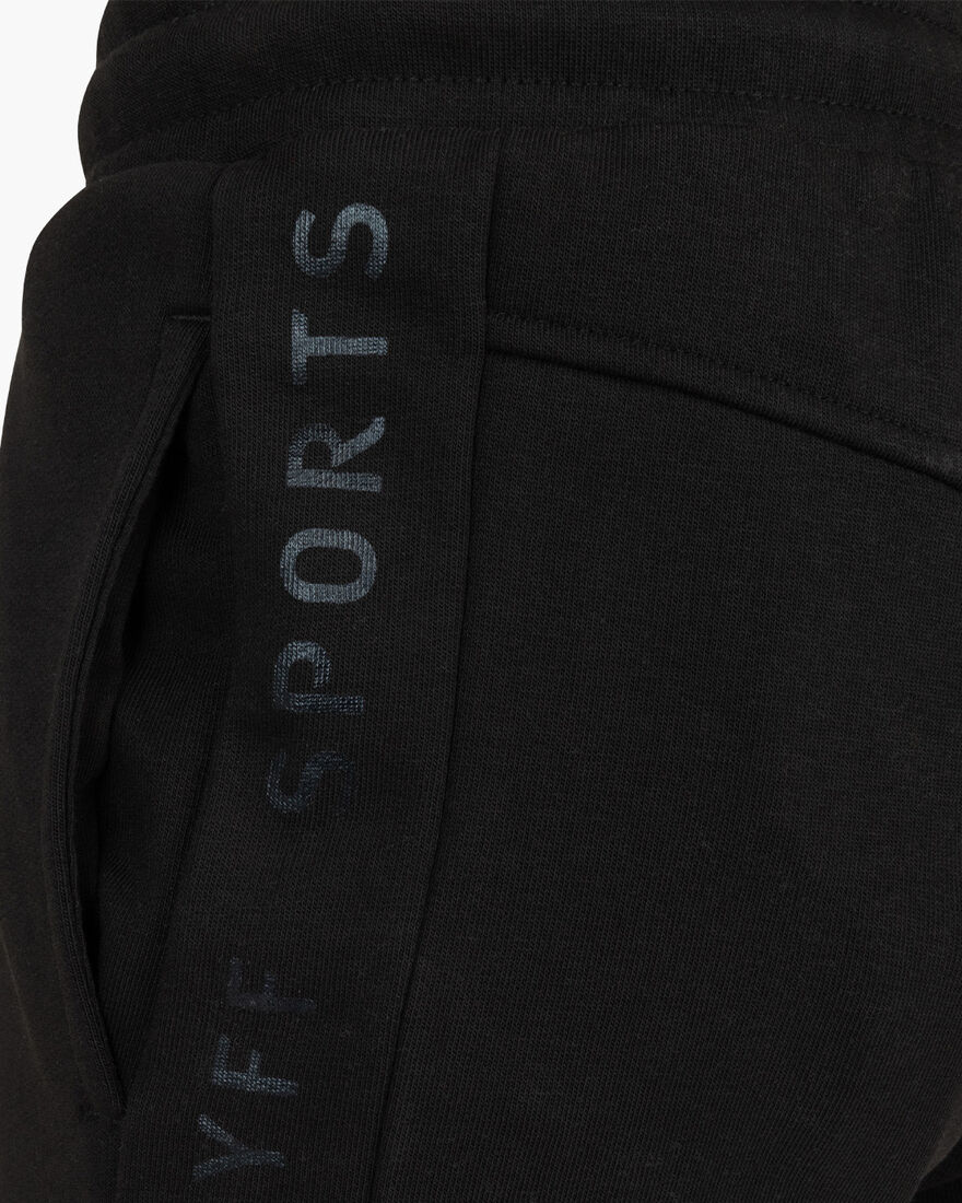 Booster Short - 80% Cotton/20% Polyester, Black, hi-res