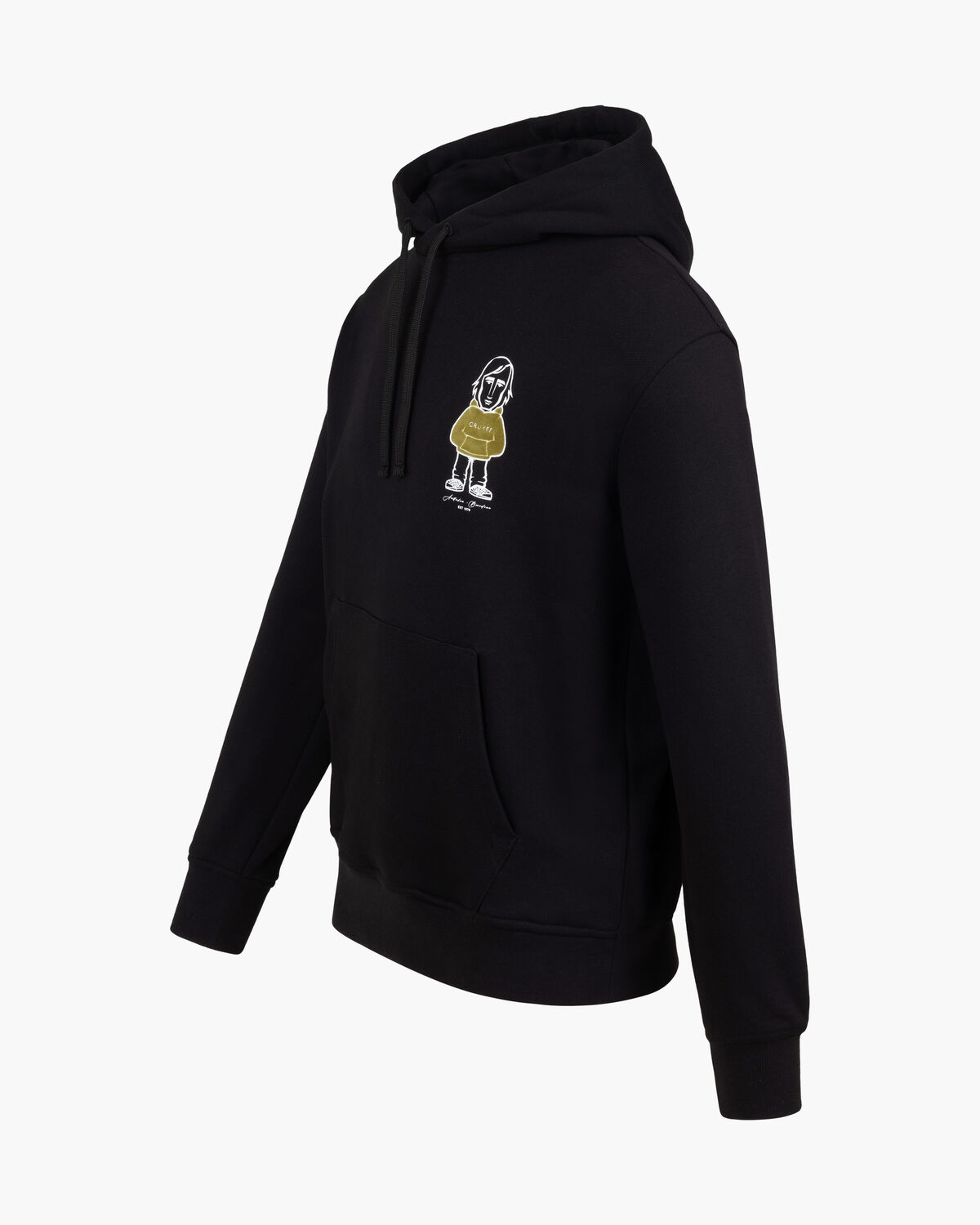 Cruyff Avatar Hoodie, Black/Gold, hi-res