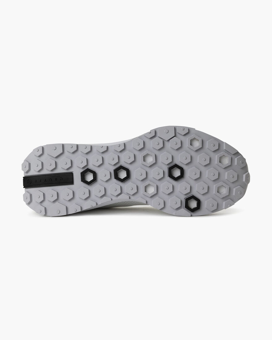 Subutai - Perforated Soft Leather/Tumbled, White/Silver, hi-res