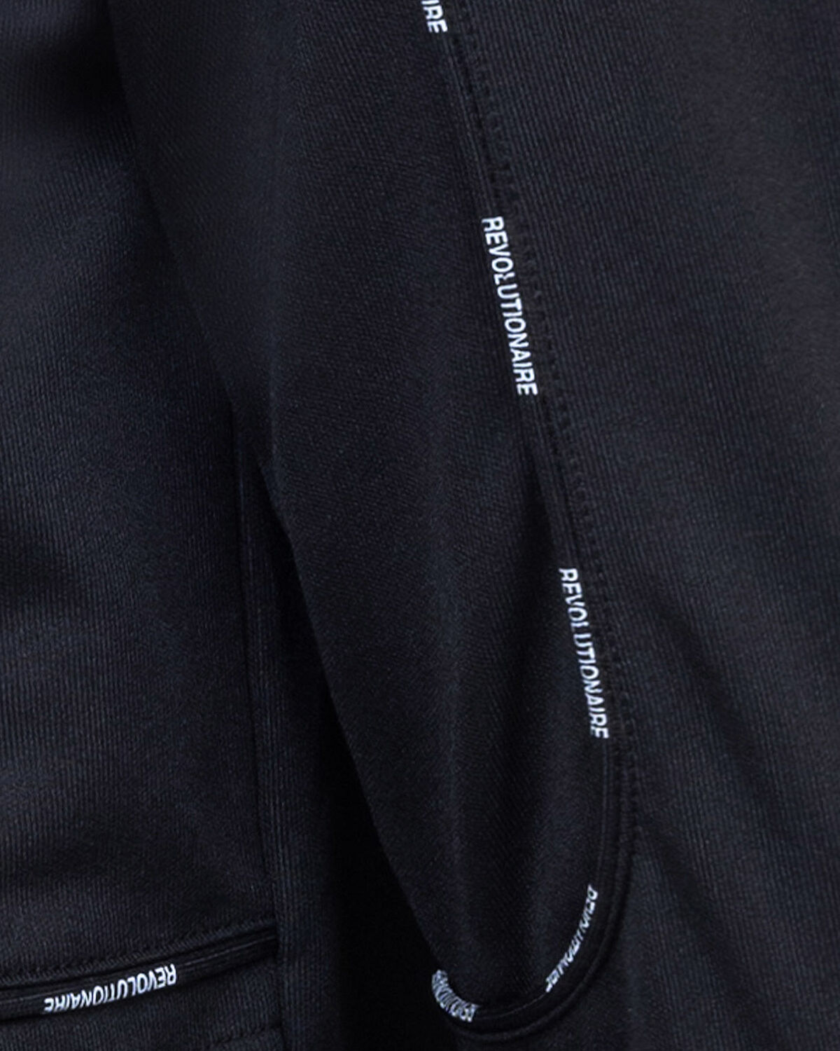 Revolucion Track Top  - 65% Polyester / 35%Cotton, Black, hi-res