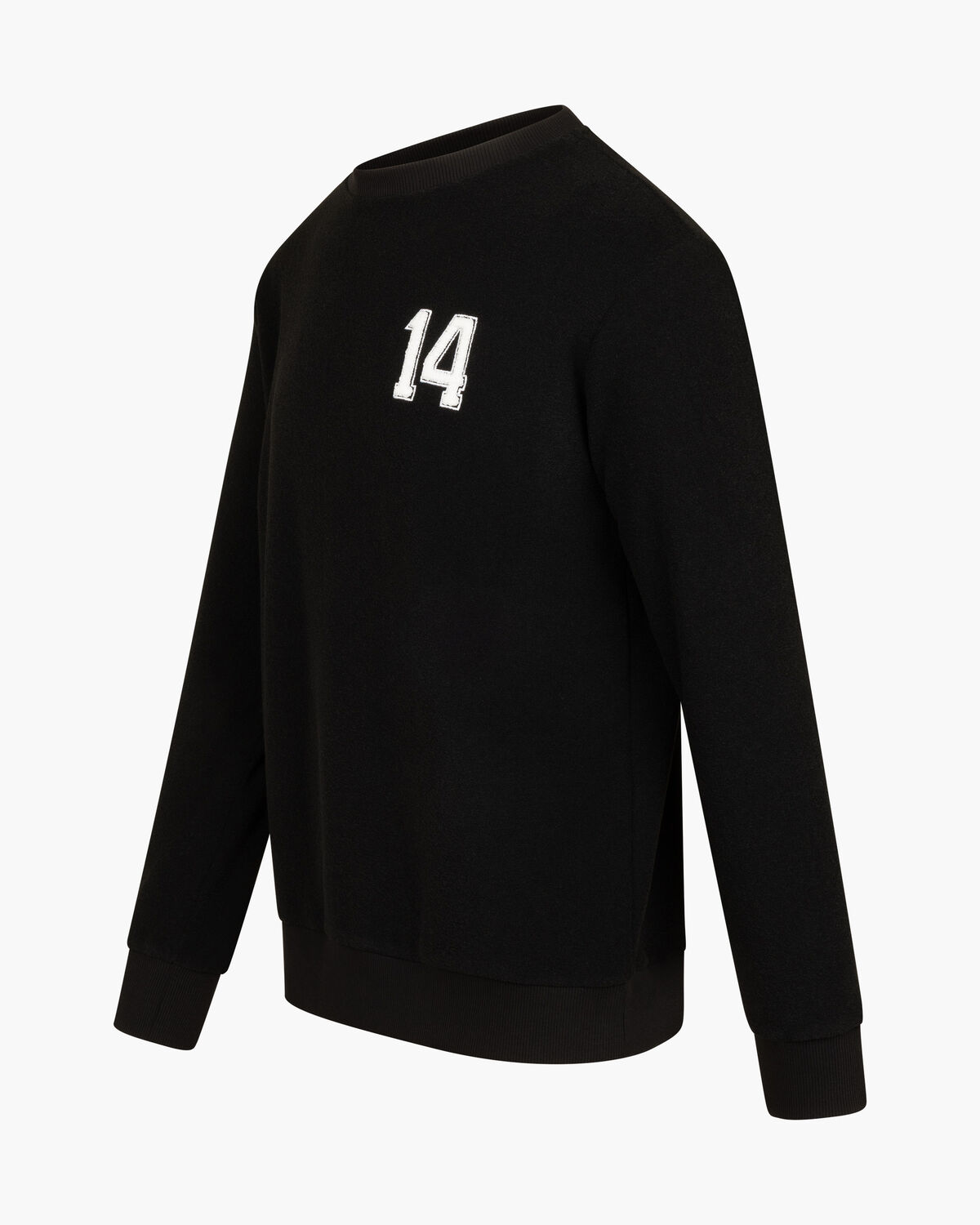 Boucle 14 Crewneck, Black, hi-res