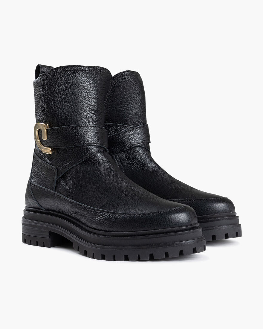 Blake Strap boot, Black, hi-res