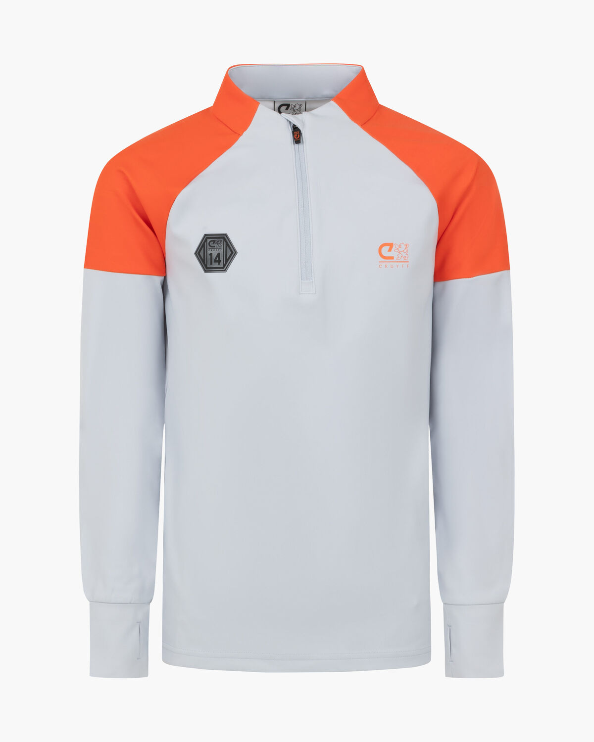 Icon 1/4 Zip Top, Charcoal Grey, hi-res