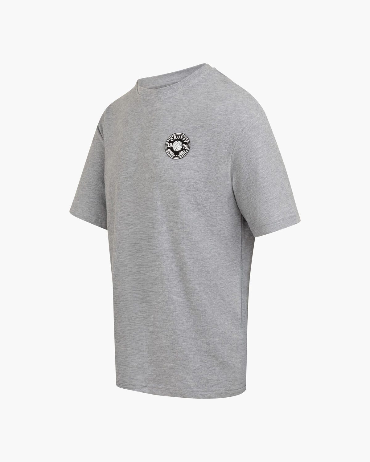 Retro Badge Tee, Grey/Grey, hi-res