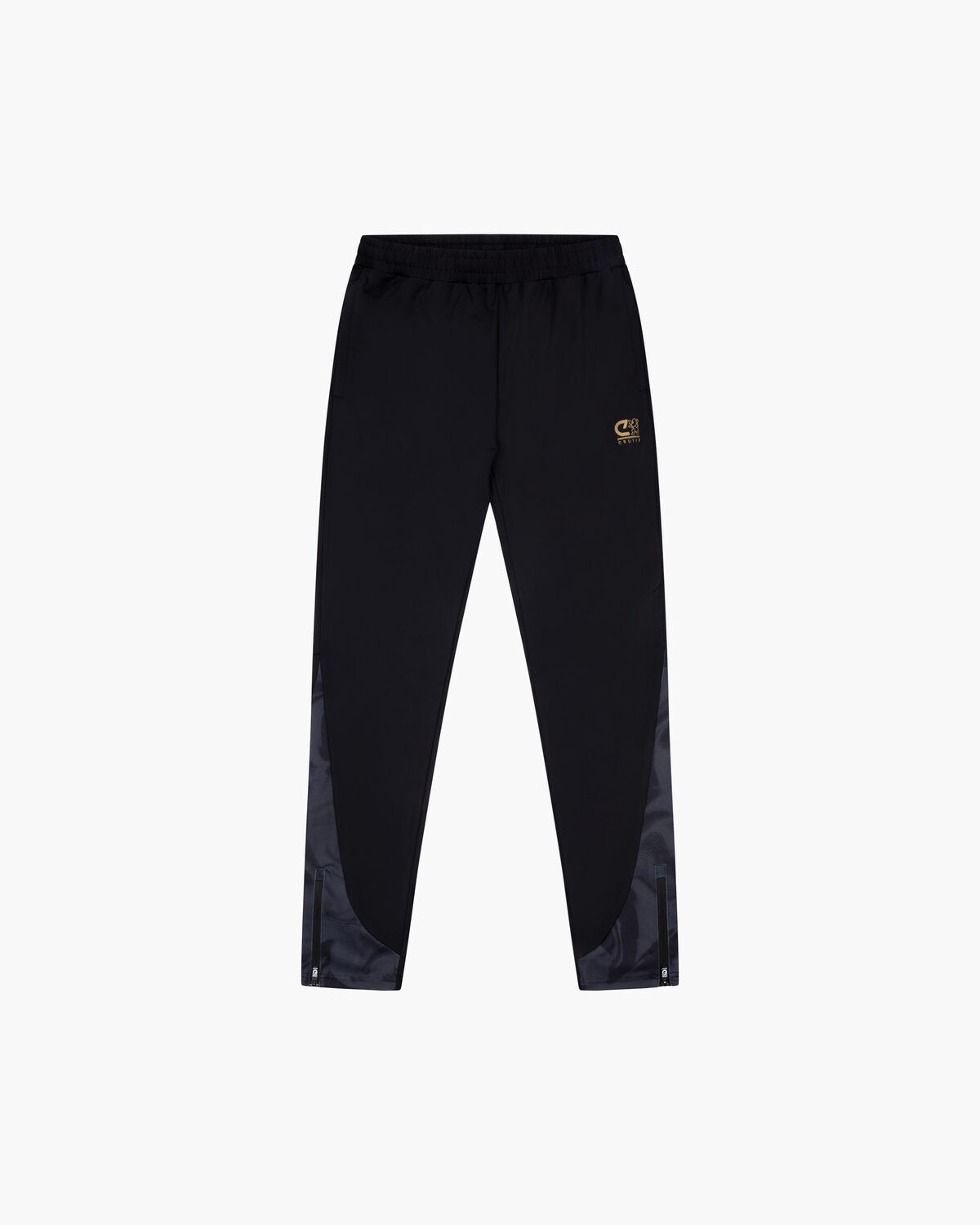 Striker Trackpant, Black/Gold, hi-res
