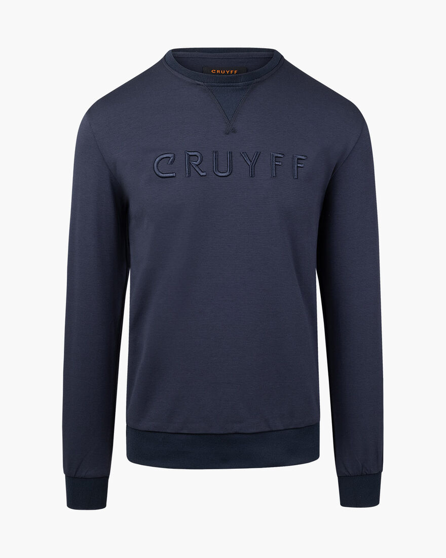 Toretta Sweater - Cotton / Nylon / Spandex, Navy, hi-res