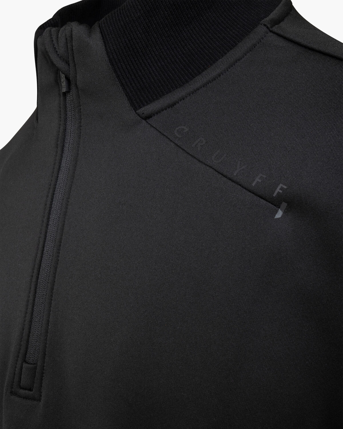 Maxout 1/4 Zip Sweat, Black, hi-res