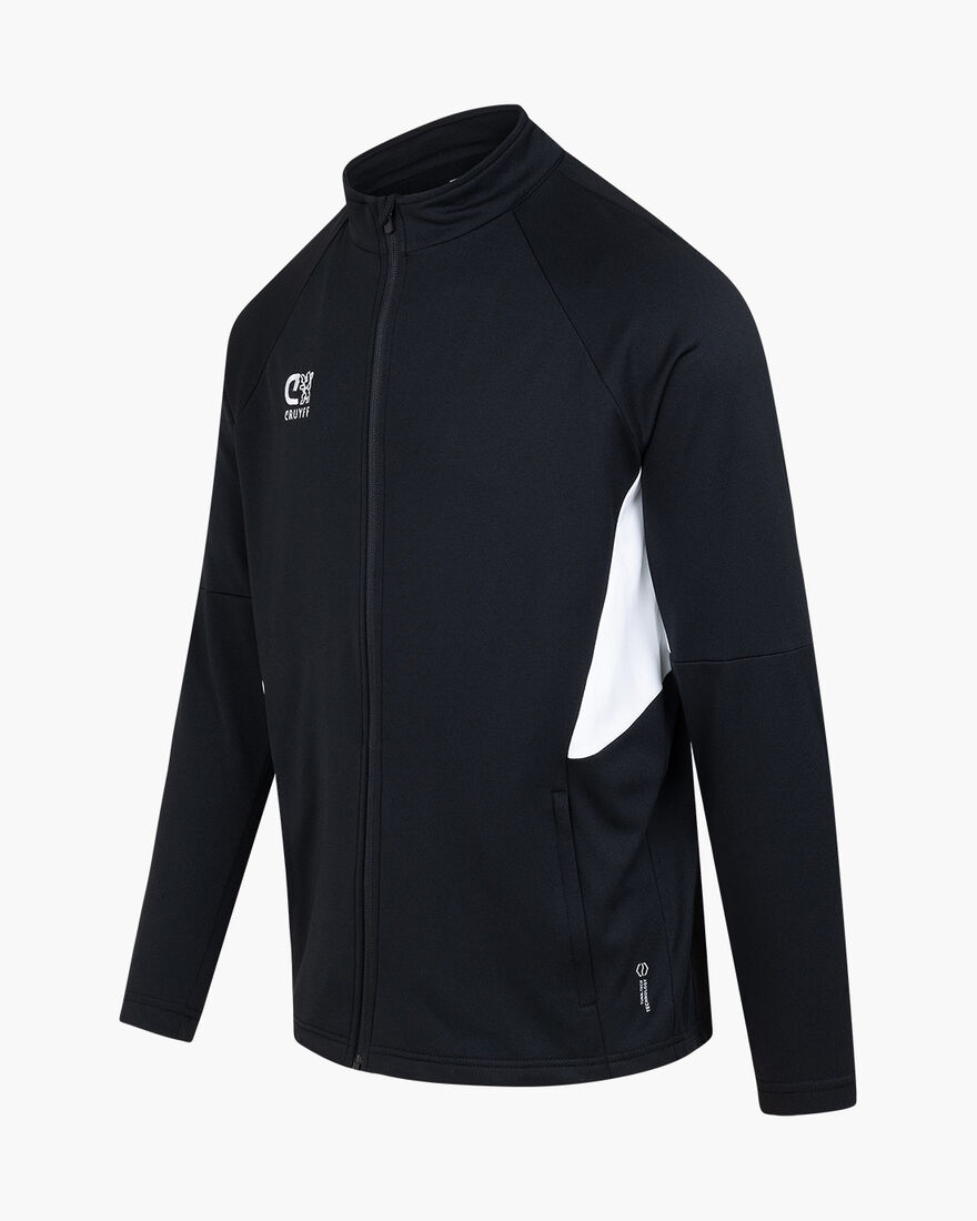 Cruyff Tech Turn Suit Senior, Black/White, hi-res