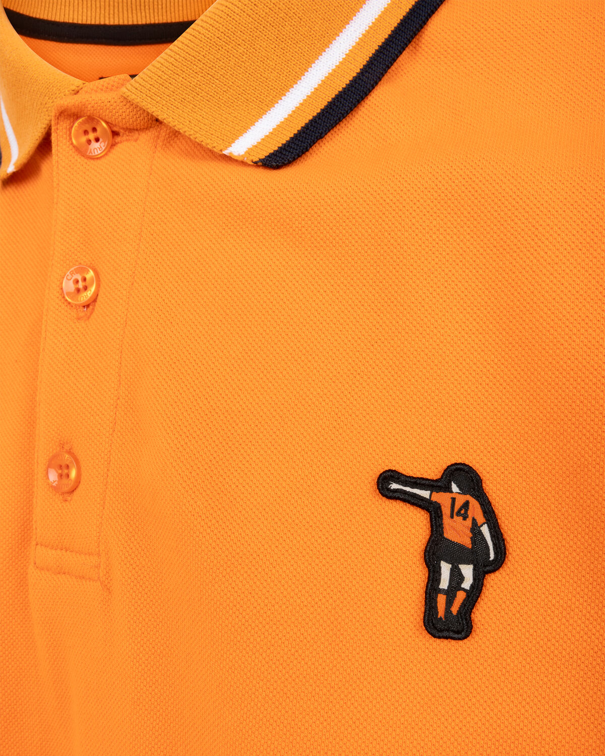 Dos Rayas Polo, Orange, hi-res