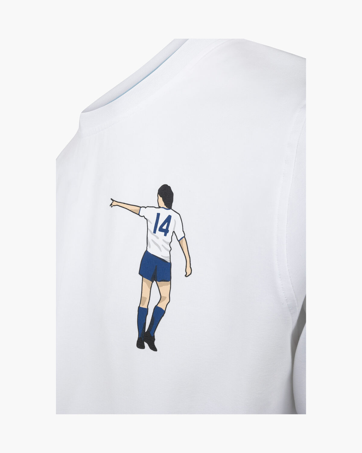 Dos Rayas Graphic Tee, White, hi-res