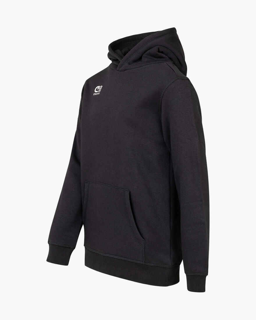 Cruyff Core Hoodie Junior - 70% Cotton / 30% Polye, Black, hi-res