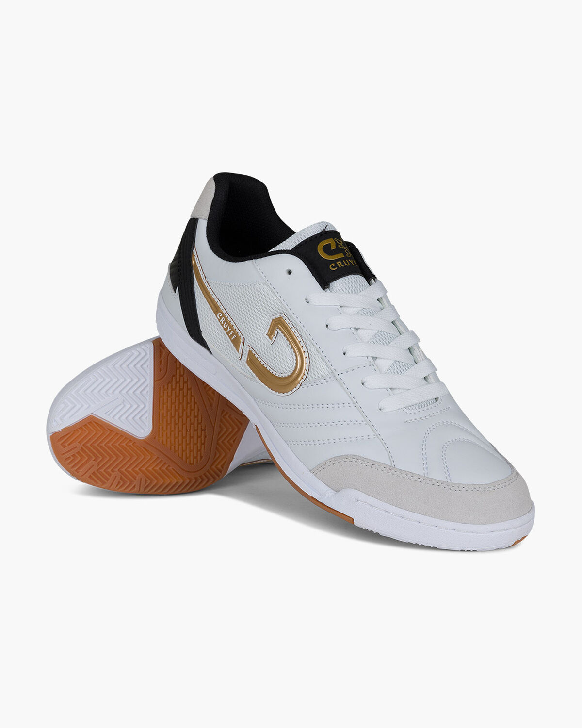 Libra - Sportleather/Tech Mesh, White/Gold, hi-res