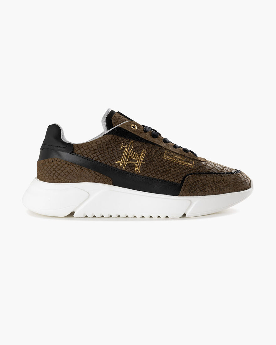 Amato - Anaconda/Soft Nappa, Dark green, hi-res