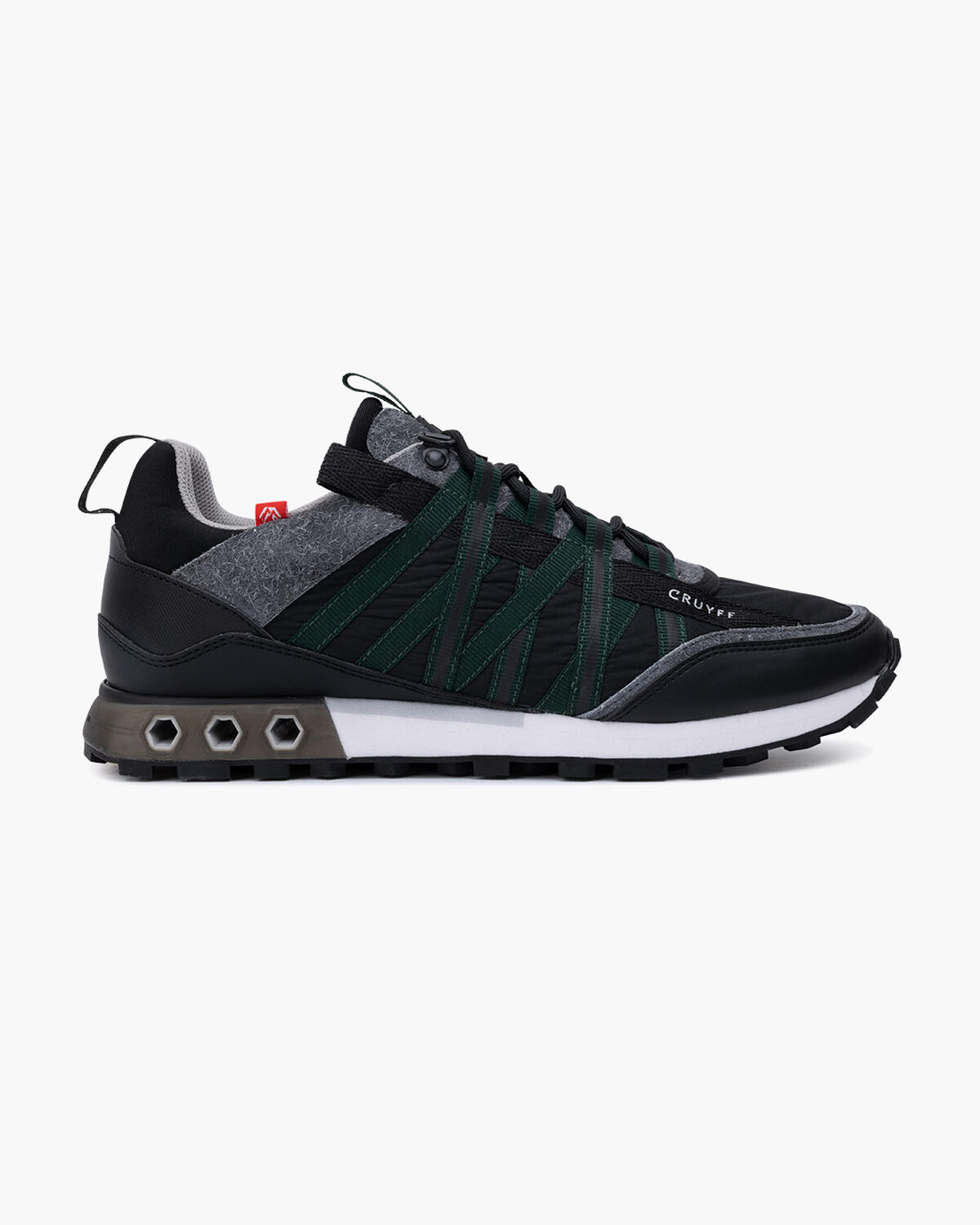 Fearia Hex \\ Montserrat, Black/Green, hi-res