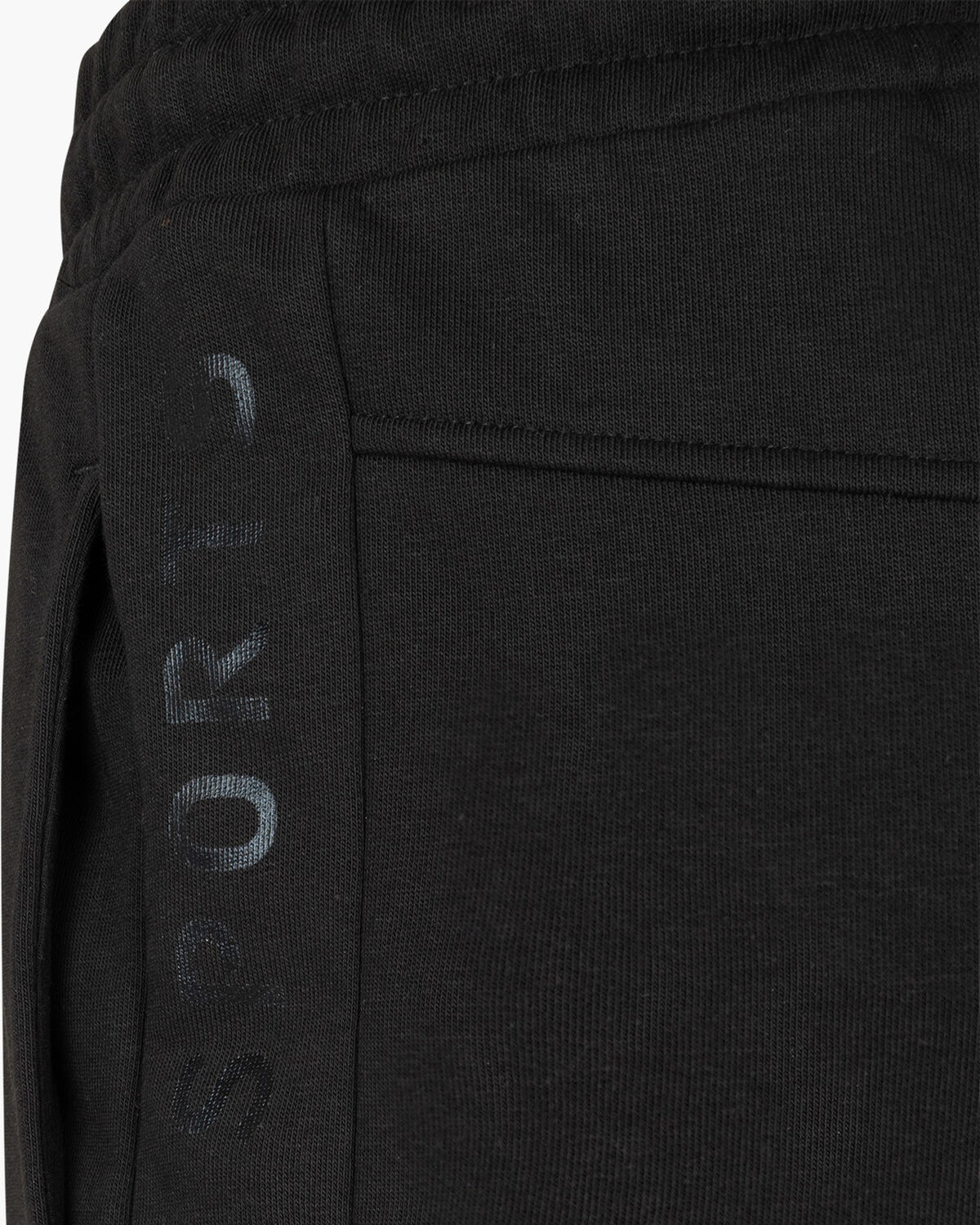 Booster Short - 80% Cotton/20% Polyester, Black, hi-res