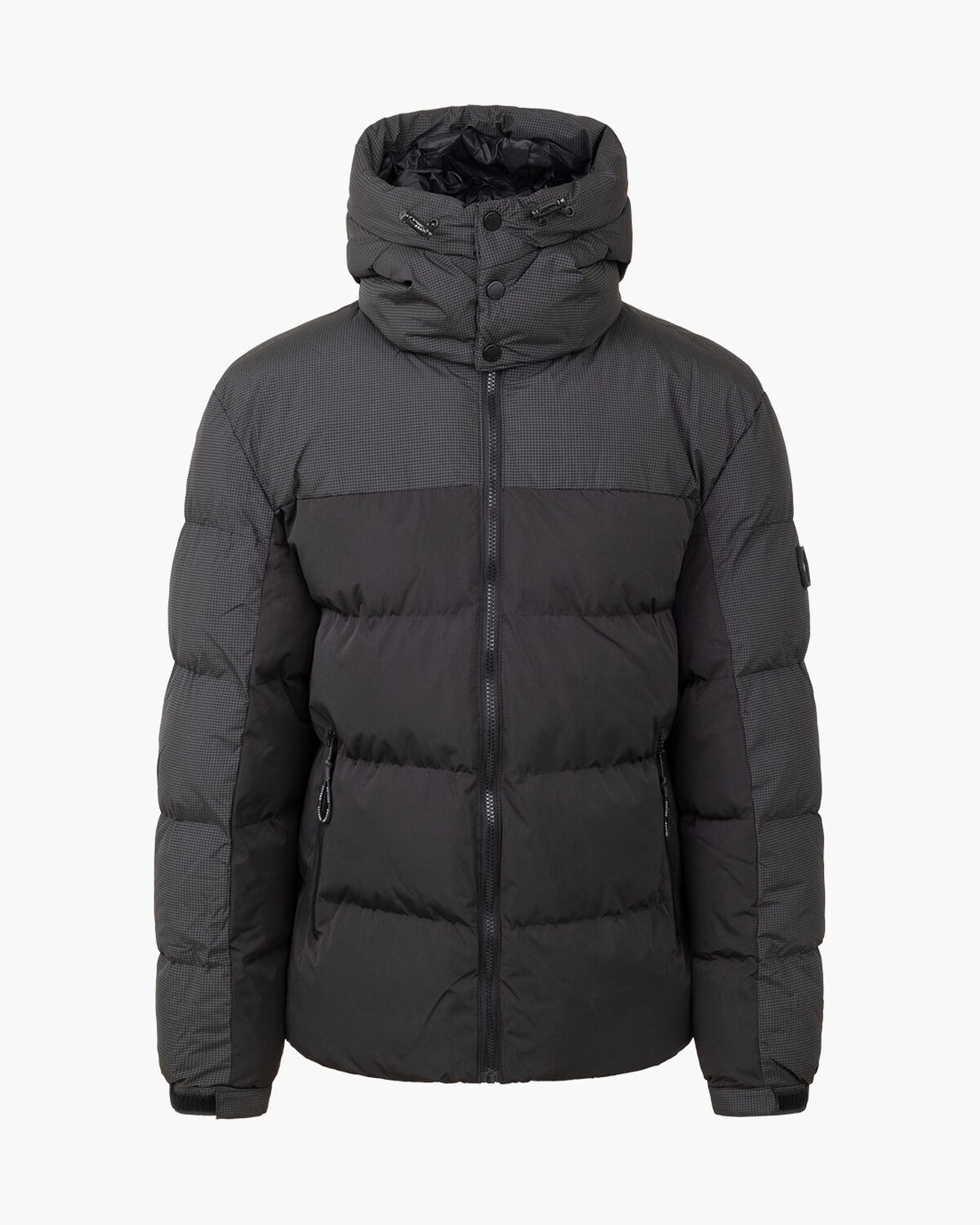Taluga Reflective Ripstop Puff, Black, hi-res