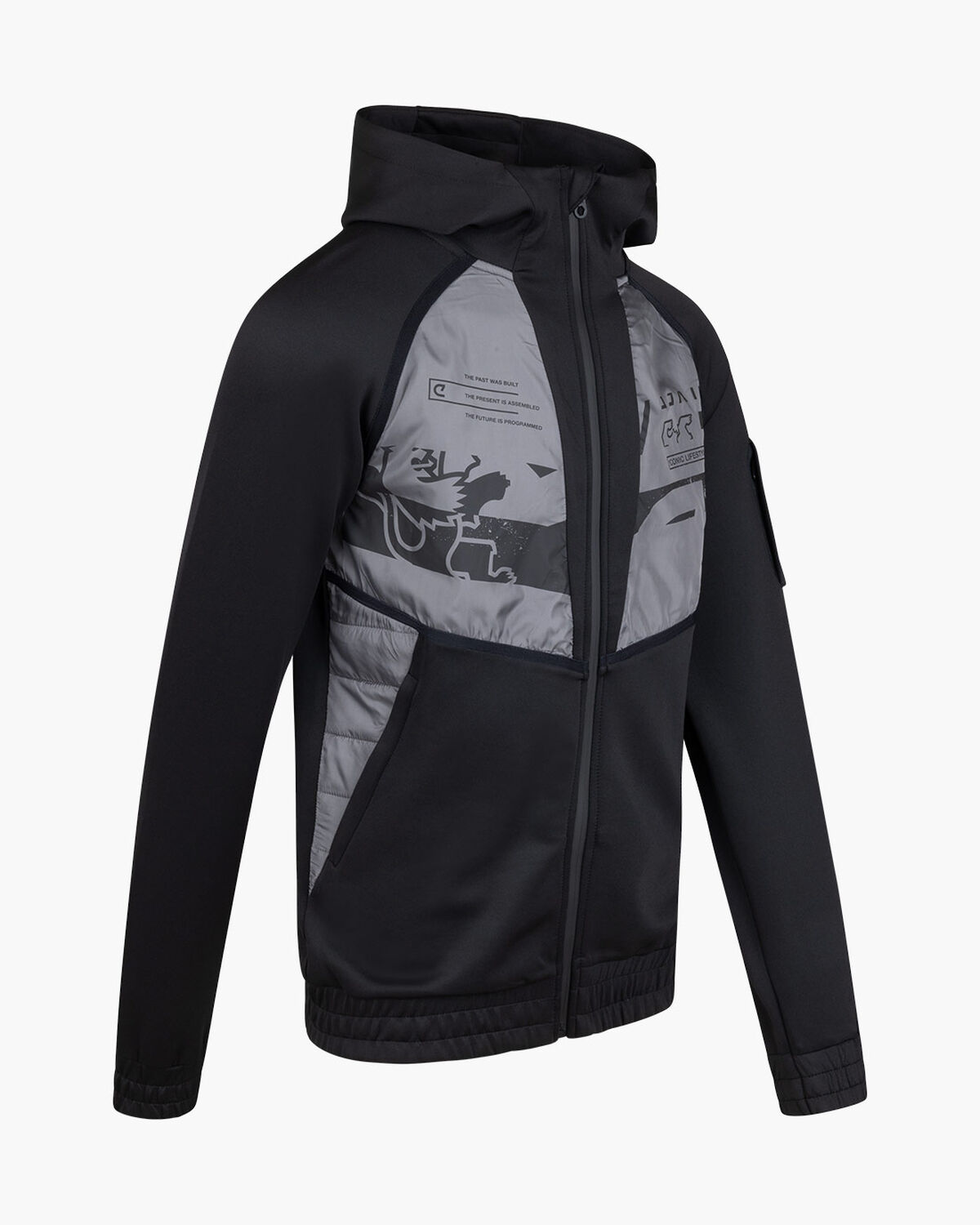 Moniro Track Top, Black, hi-res