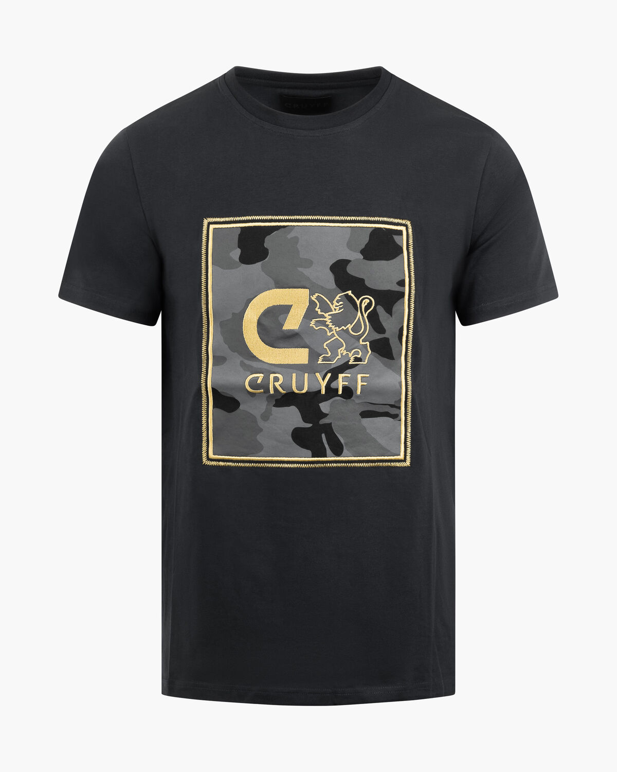 Kamuflaza tee, Black/Gold, hi-res