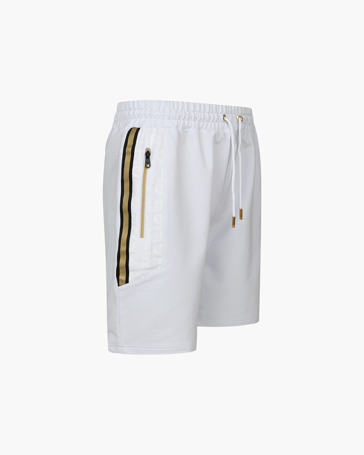 Jake Short 63 % cotton 32 % polyester 5 % elastane, White/Gold, hi-res
