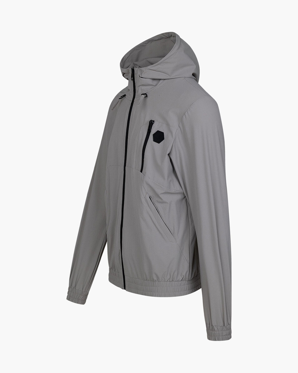 Brooks Track Top, Light Grey, hi-res