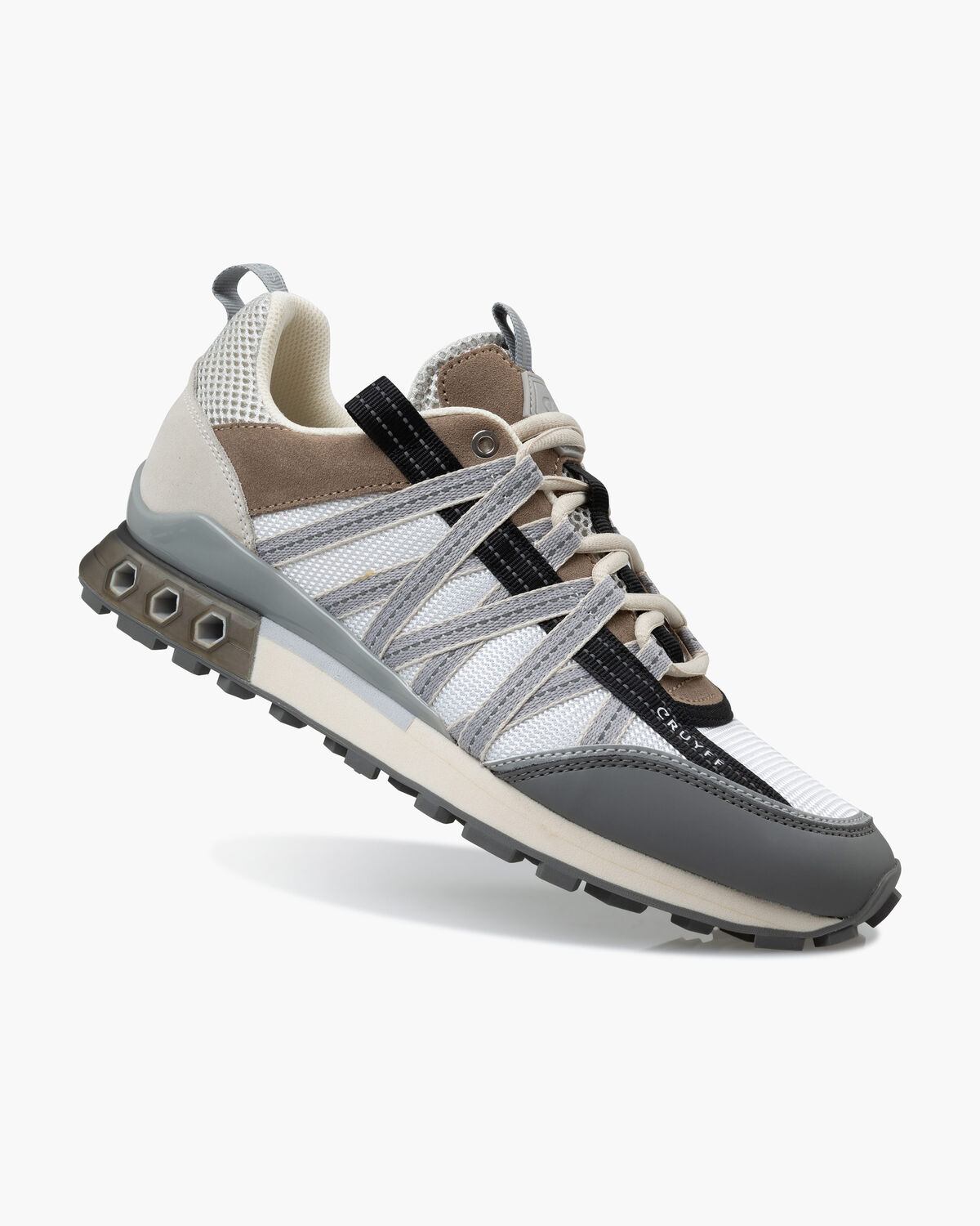 Fearia Hex-Tech, White/Brown, hi-res