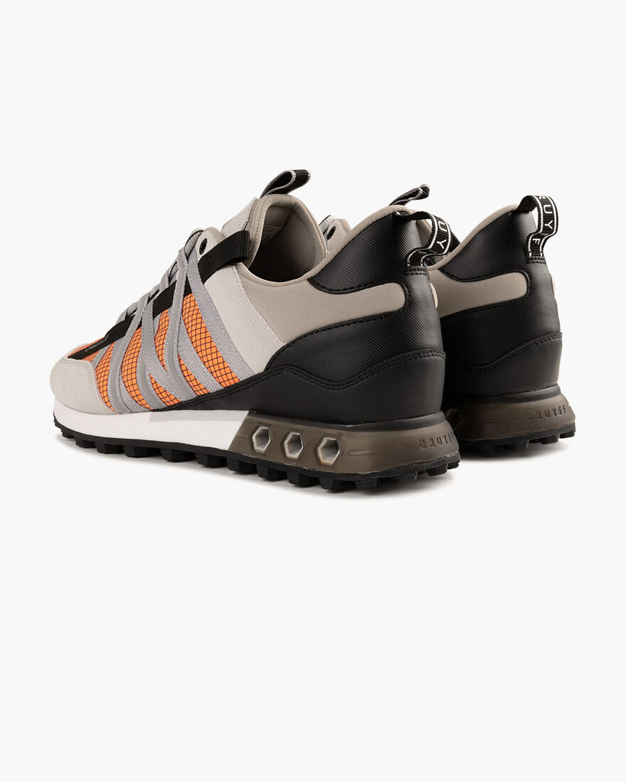 Fearia Hex - Grid Ripstop/Suede, Grey/Orange, hi-res