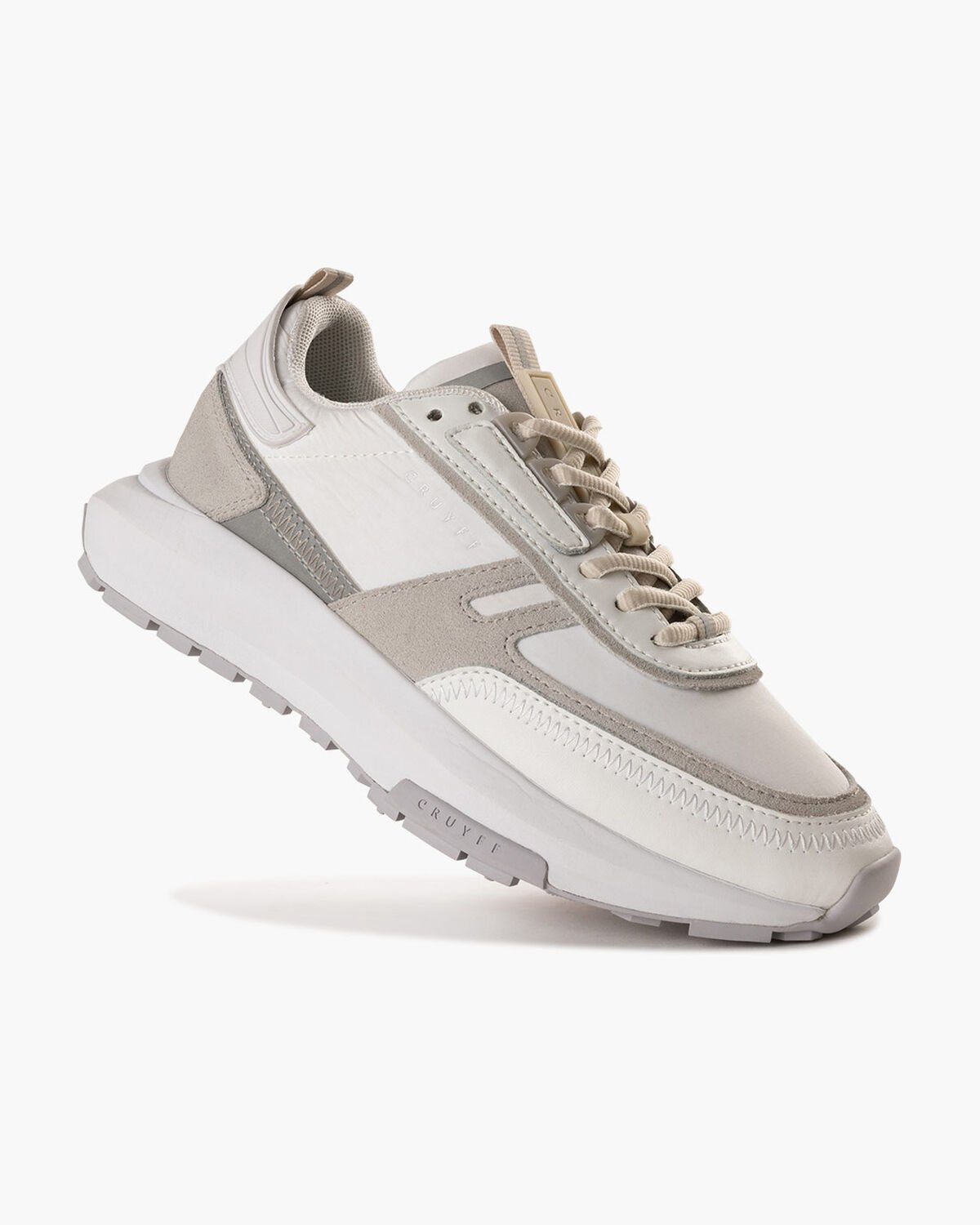 Ambruzzia - Suede/Nylon, White, hi-res