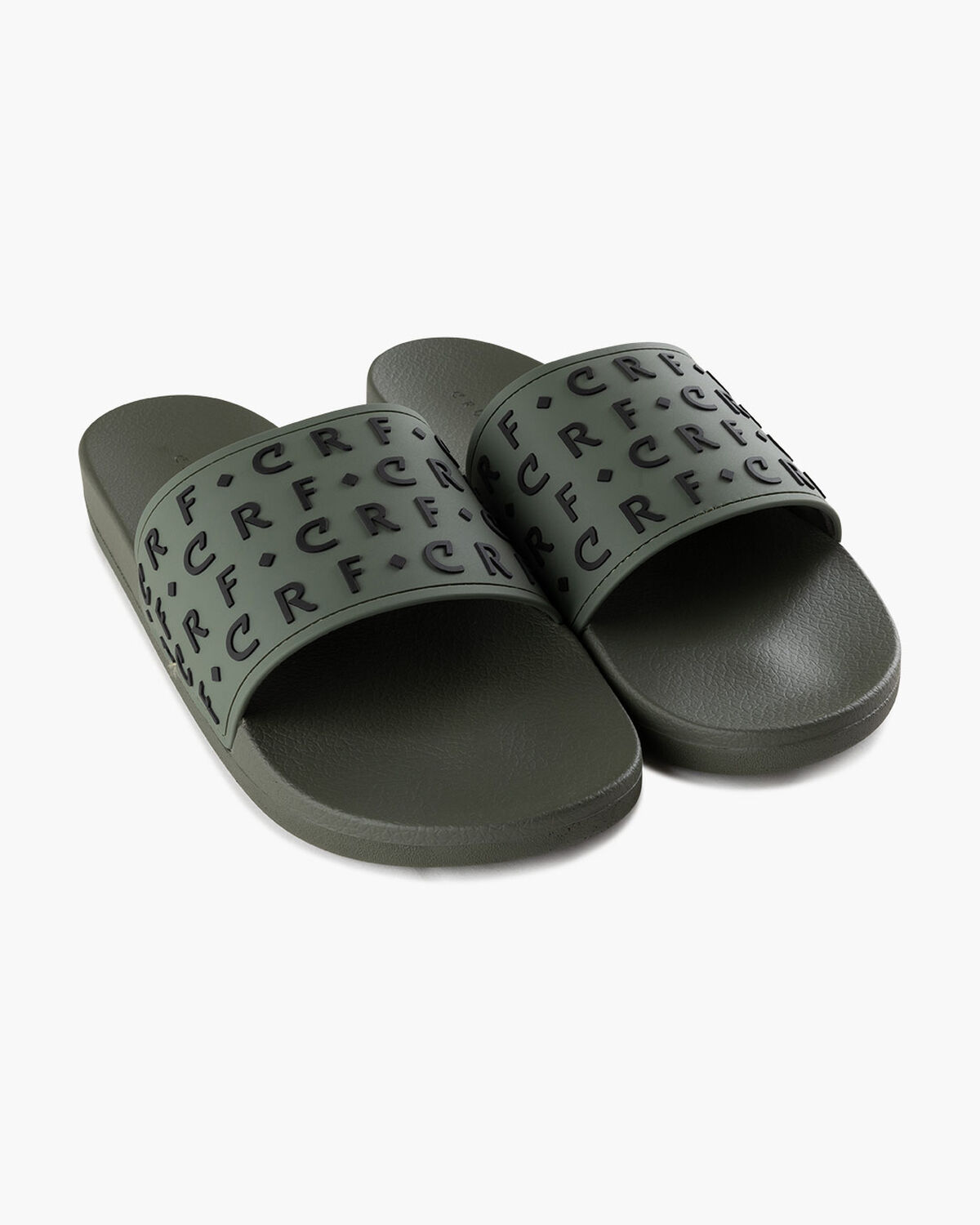 CRF Slide - Gommata, Dark green, hi-res