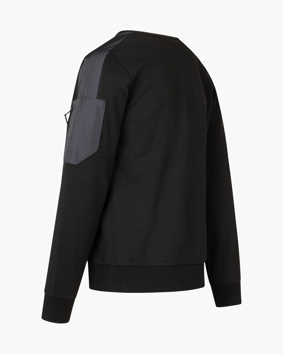 Aiden Sweater - 80% Polyester 20% Cotton, Black, hi-res