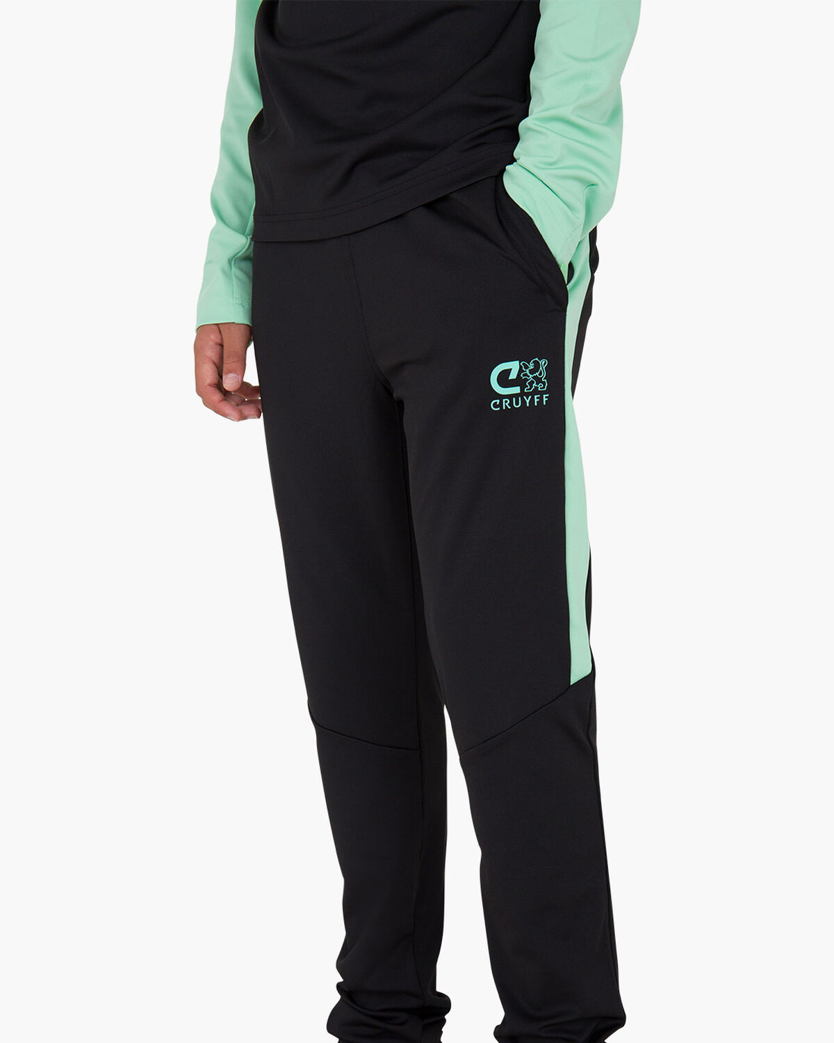 Corner Suit, Black/Green, hi-res