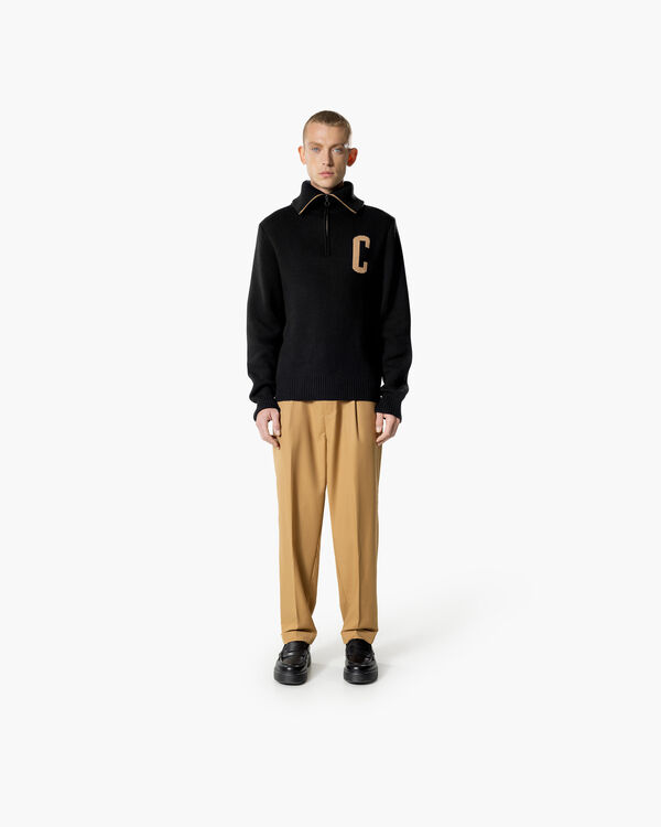 Half Zip C- Knit